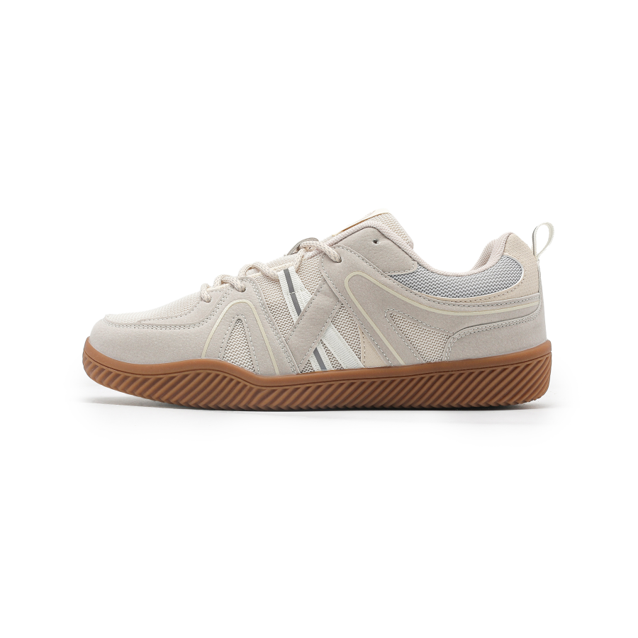 FEIYUE Slip-Resistant Cushioning Abrasion-Resistant Low-top Skateboard Shoes Women's Apricot