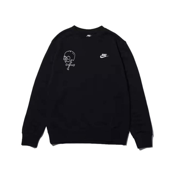 Nike Nike Sweatshirts Men's Black Crew Neck Moderate Regular