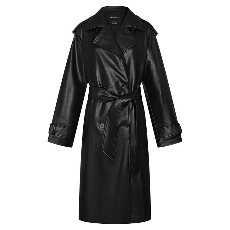 URBAN REVIVO Trench Coat Women's