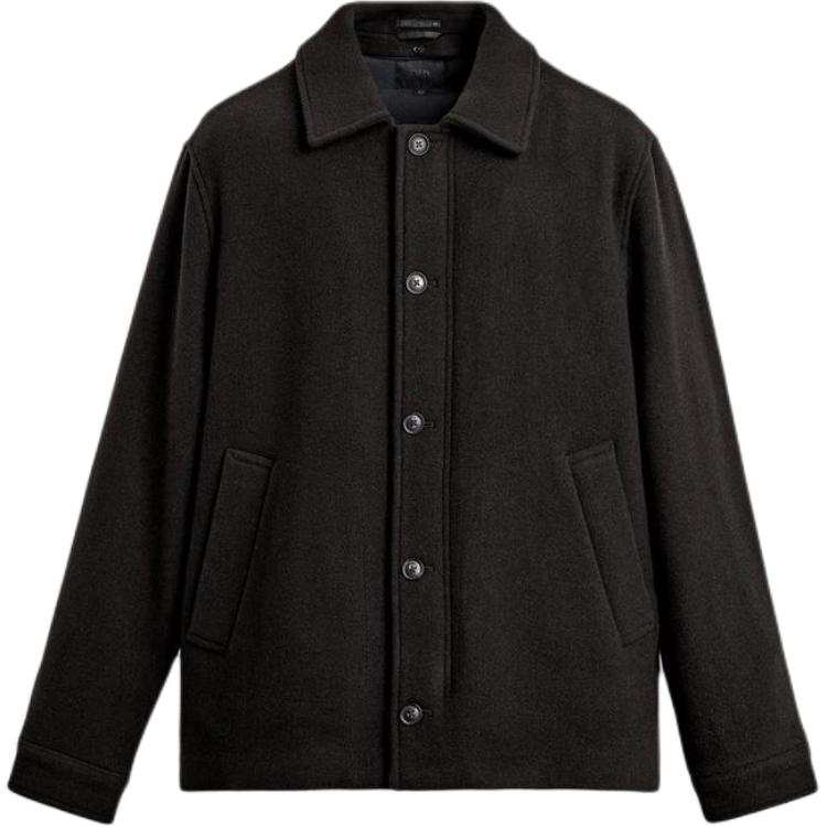 ZARA ZARA Jackets Men's Brown Lapel Moderate Other