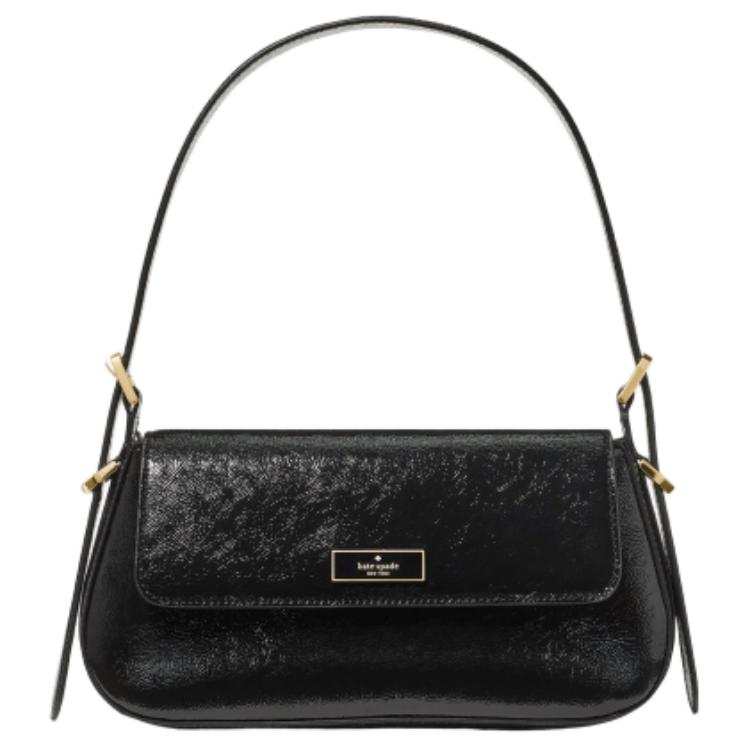 Kate Spade Artificial Leather Shoulder Bag Small Women's Black