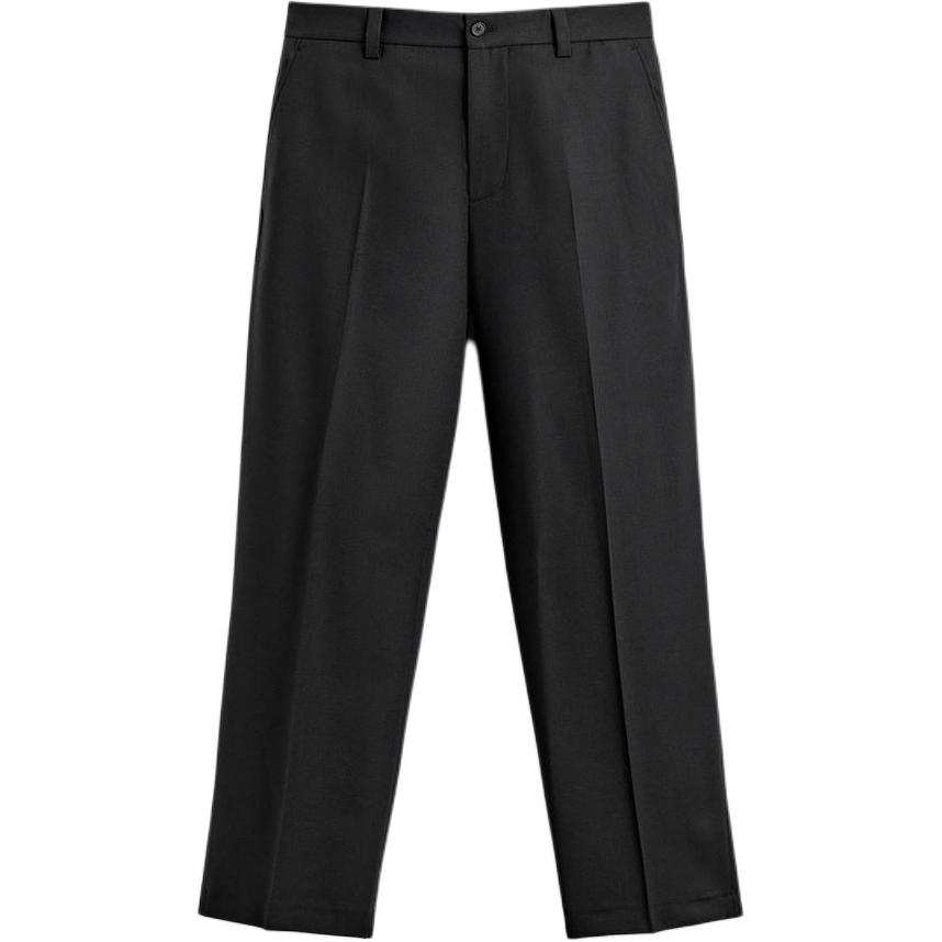 ZARA ZARA Suit Pants Men's Black Moderate