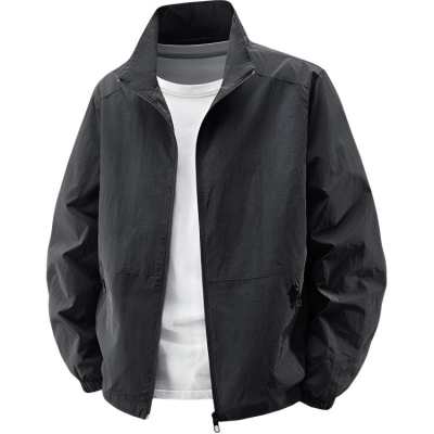 ZUOAN Jackets Men's Stand Collar Moderate Soft Shell