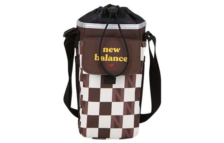 New Balance New Balance Polyester Crossbody One Shoulder Bag Handbag Regular Men's Brown
