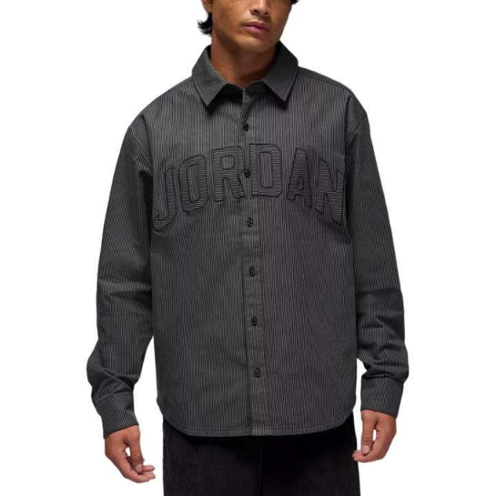 Jordan Jordan Flight Men's Oxford Long-Sleeve Top