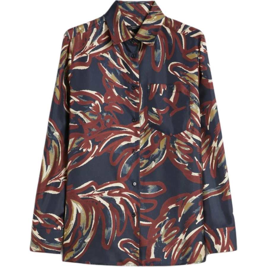 WEEKEND MaxMara Weekend MaxMara buttoned abstract-pattern shirt