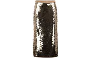 WEEKEND MaxMara Casual Long Skirt Women's Silver