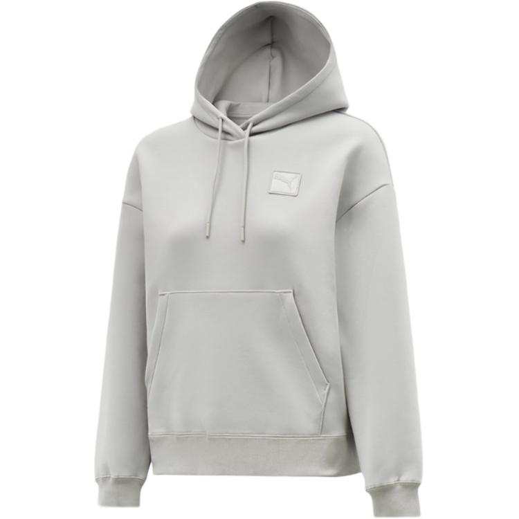 PUMA Prime Sweatshirts Women's Light Green Hooded Moderate