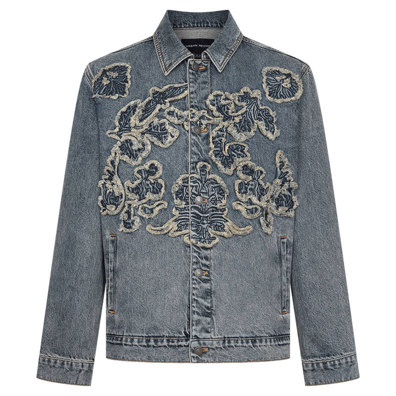 URBAN REVIVO Denim Jacket Men's