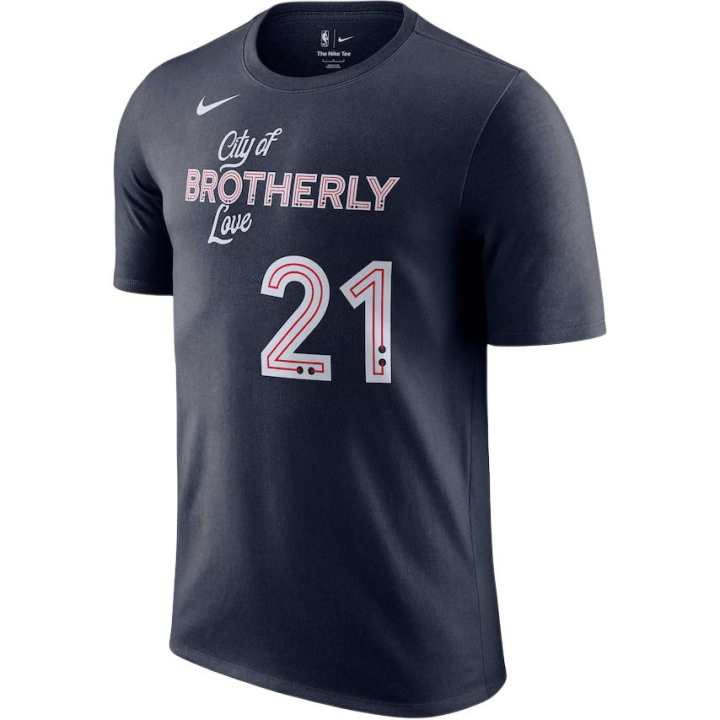 Nike Nike Clothing T Shirts Men's Marine Blue Crew Neck