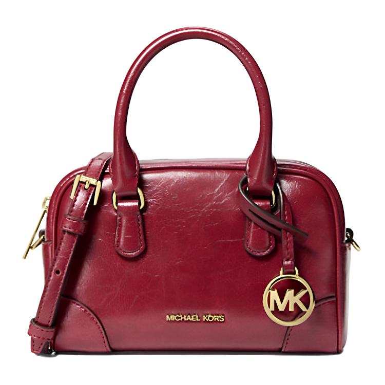 MICHAEL KORS Thompson Pu Handbag Small Women's Cherry