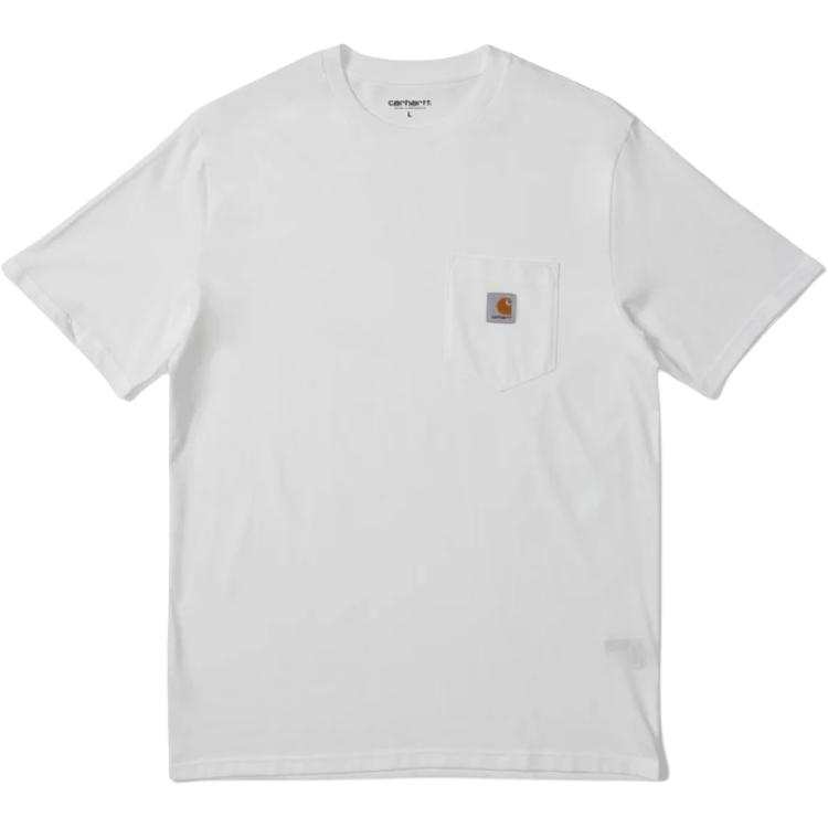 Carhartt WIP T Shirts Unisex White Crew Neck