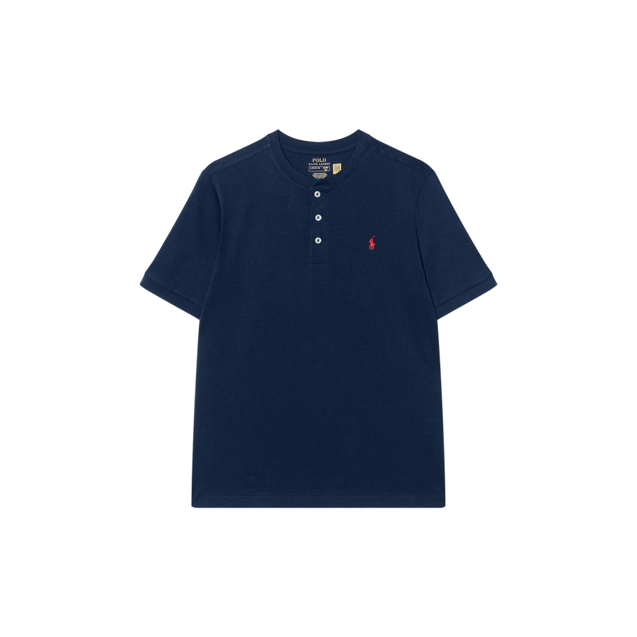 Polo Ralph Lauren T Shirt SS25 Standard Elegant Dark Blue Teenagers