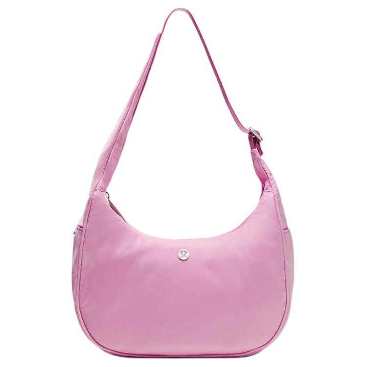 Lululemon City Essentials Water Repellent Fabric Shoulder Bag Regular Women's Frosting Pink