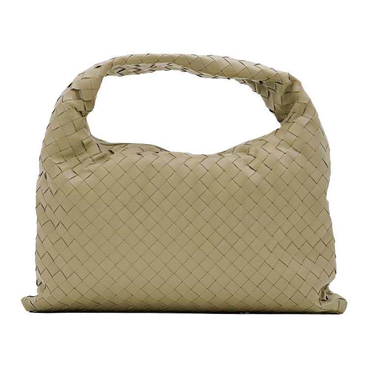 Bottega Veneta Intrecciato Leather Handbag Small Women's Beige