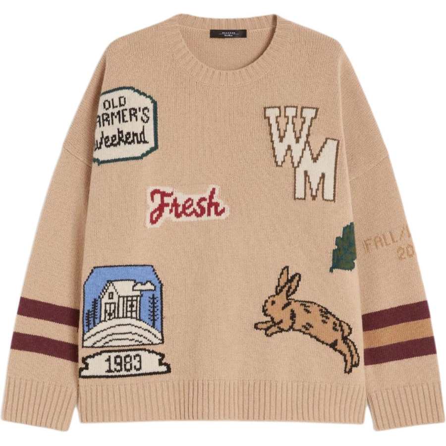 WEEKEND MaxMara Weekend MaxMara Pavidi jacquard jumper