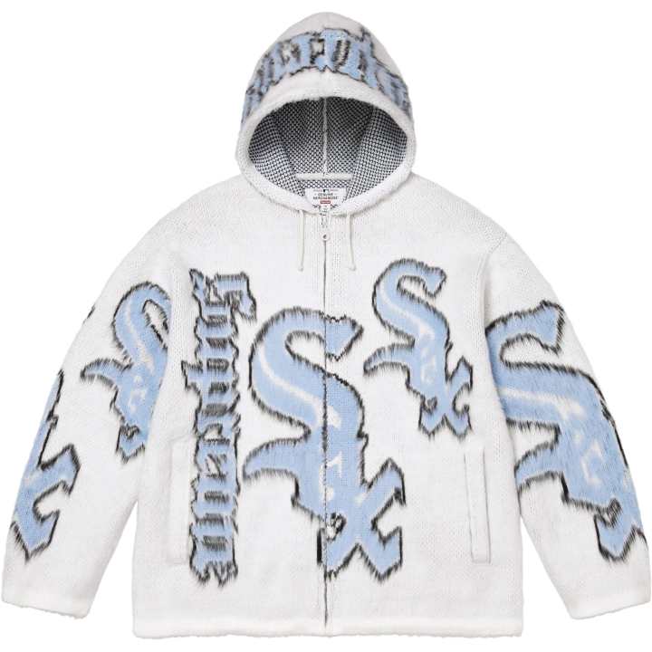 Supreme Supreme x Chicago White Sox FW25 WEEK5 Zip Up Hooded Sweater Unisex