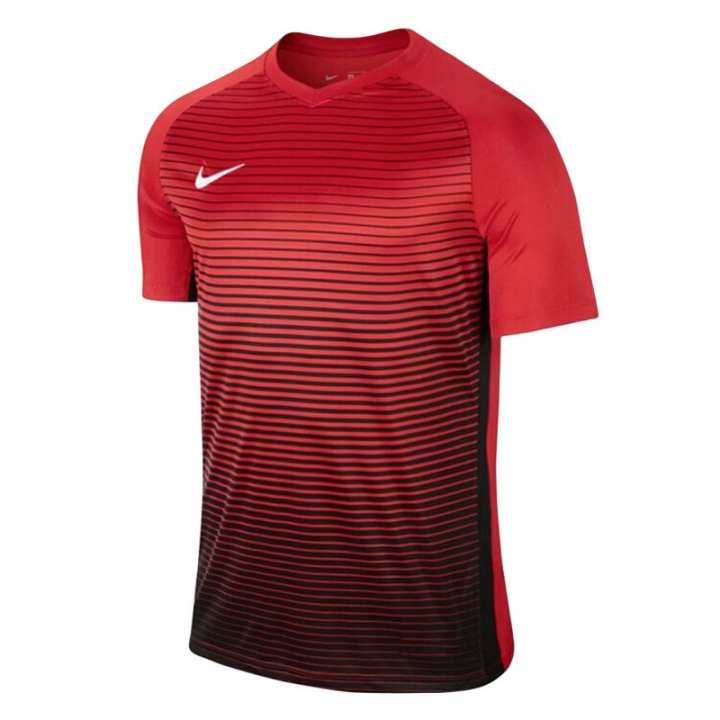 Nike Nike T Shirts Men's Red V Neck Moderate