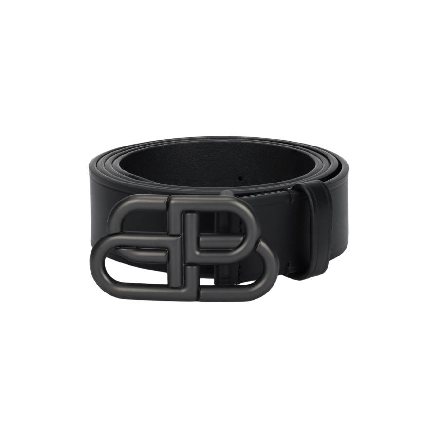 Balenciaga Bb logo-buckle belt