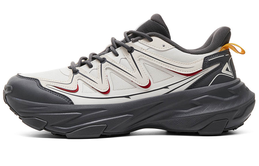 PEAK State Pole Cushioning Slip Resistant Abrasion Resistant Lightweight Rebound Low top Casual Shoes Men's
