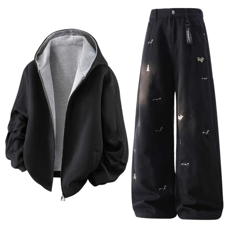X1617 Casual Sportswear Unisex Hooded Moderate