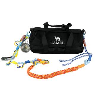 CAMEL Fabric Shoulder Bag Unisex