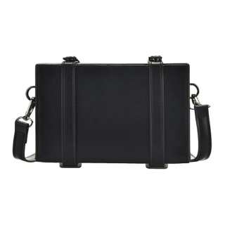 HAWA Pu Shoulder Bag Unisex Black/Brown