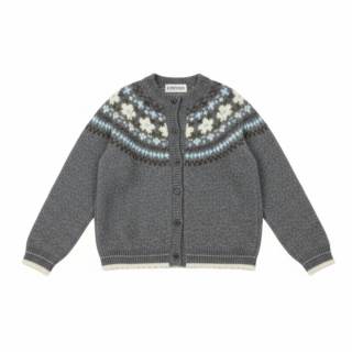 Cosyism Knitwear Unisex Crew Neck Moderate Cardigan