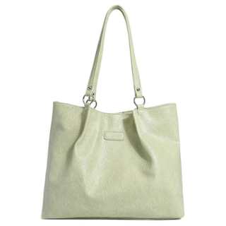 HAWA Pu Shoulder Bag Women's White/Black/Green