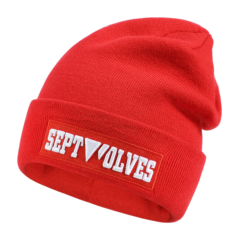 SEPTWOLVES SEPTWOLVES Acrylic Beanies Unisex