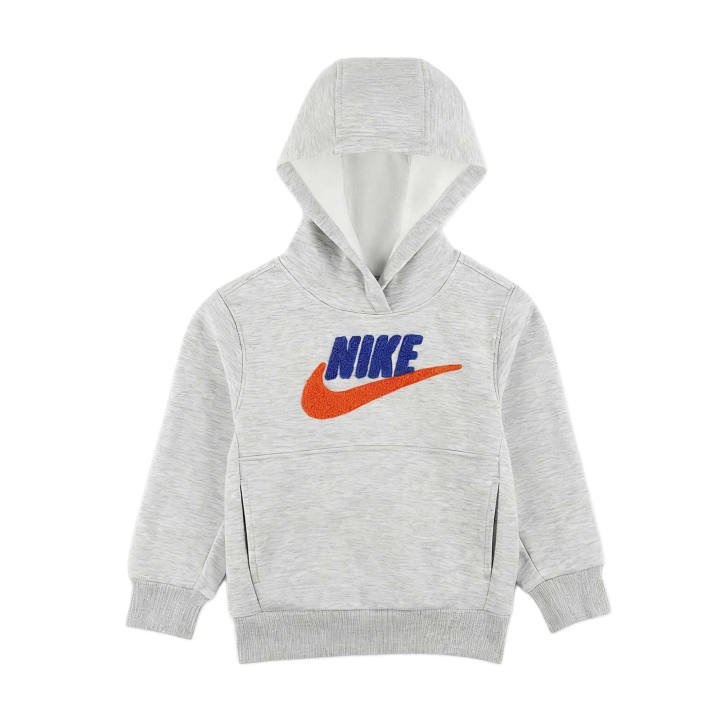 Nike Nike Sweatshirt Club Hooded Fleece Lined Knitted Fabric Kids'