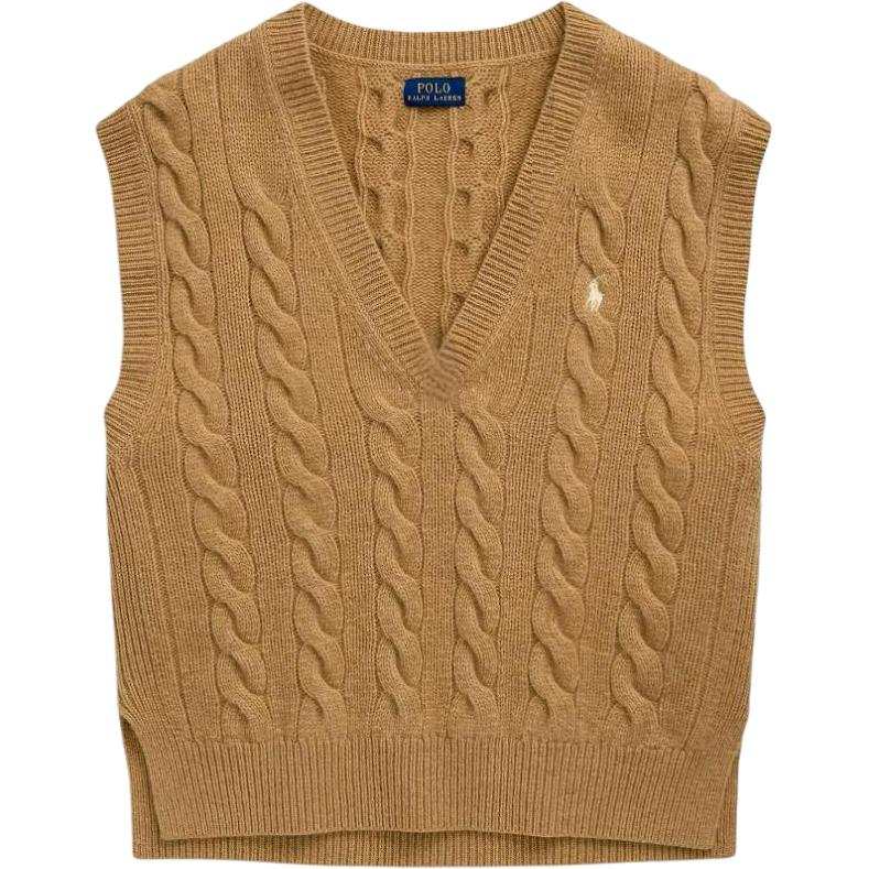 Polo Ralph Lauren V-neck cable-knit sweater
