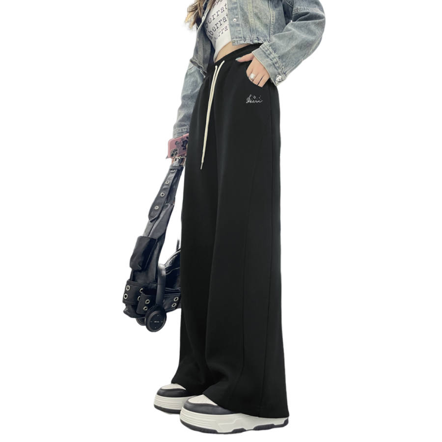 MINISO Casual Pants Women's Moderate Wide Leg Pants