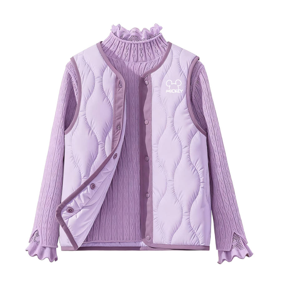 Disney Kids Tops Crew Neck Moderate