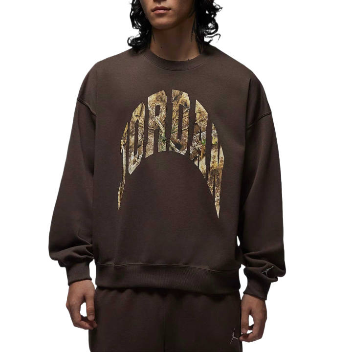 Jordan Jordan Brooklyn Sweatshirt Men's Baroque Brown/Sail White