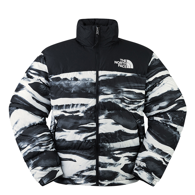 The North Face Logo Printed Zip-Up Jacket