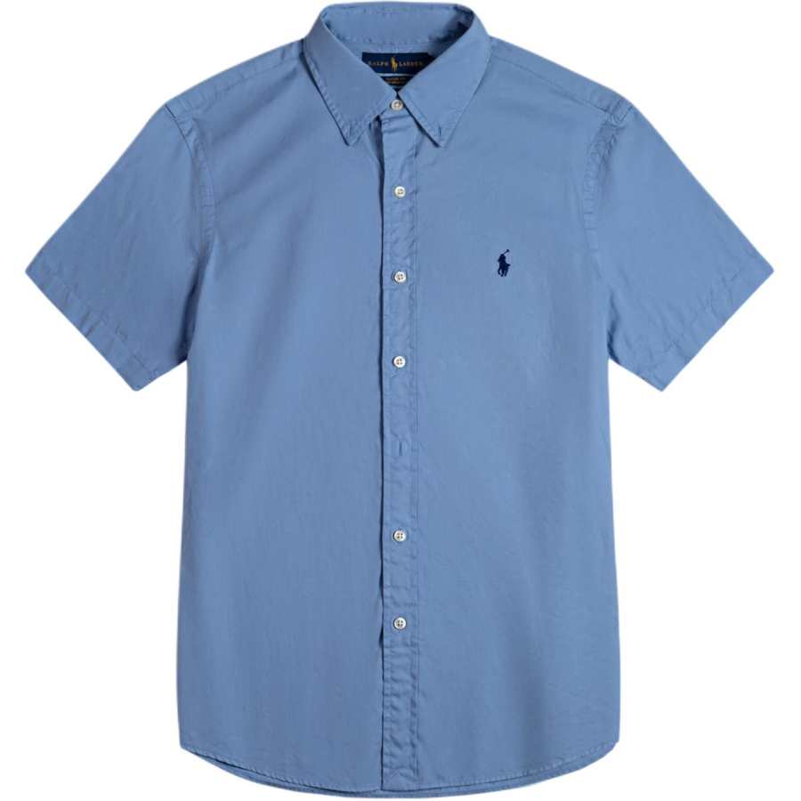 Polo Ralph Lauren Shirts Men's Blue Lapel Moderate Other