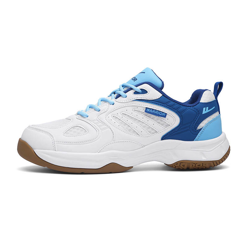 Warrior Rebound Height Increasing Abrasion Resistant Lightweight Low top Badminton Shoes Men's