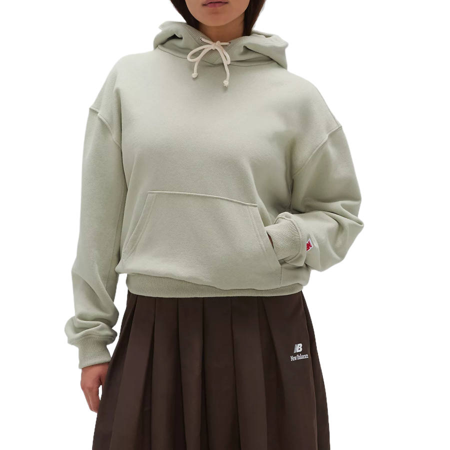 New Balance New Balance Sweatshirts Women's Green Hooded Moderate