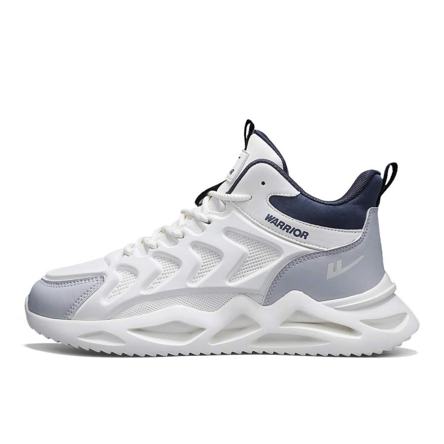 Warrior Cushioning Abrasion Resistant Slip Resistant Cushioning Abrasion Resistant Slip Resistant High top Casual Shoes