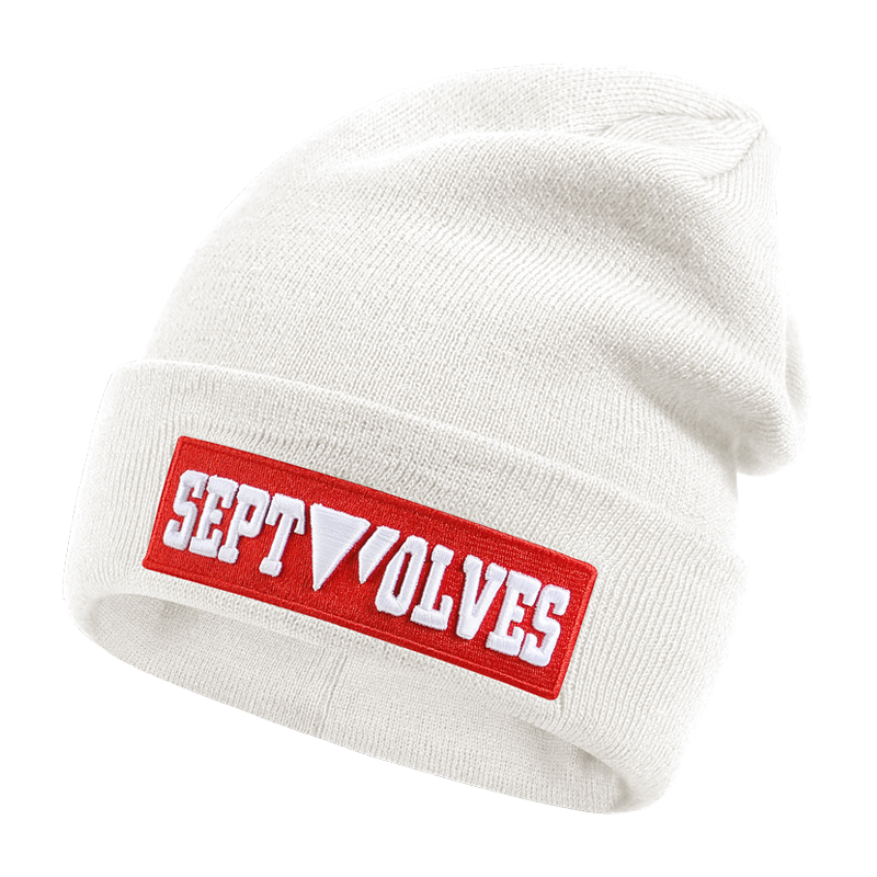 SEPTWOLVES SEPTWOLVES Acrylic Plush Yarn Hats & Caps Unisex