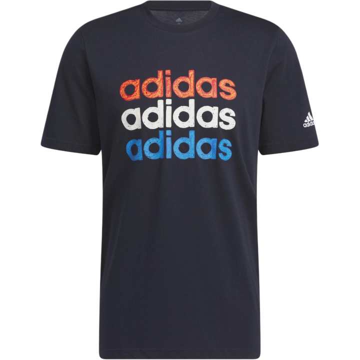 Adidas Adidas T Shirts Men's Blue Crew Neck