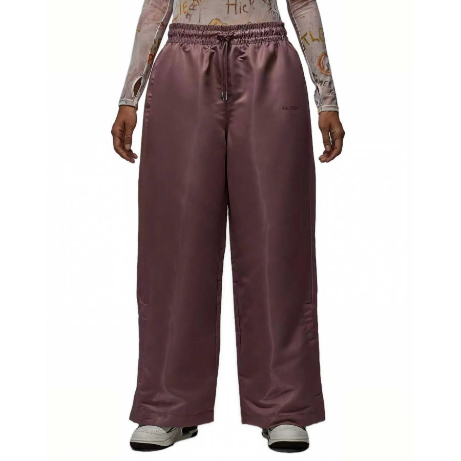 Jordan Jordan Casual Pants Women's Smoky Purple Red Moderate Straight Fit Pants