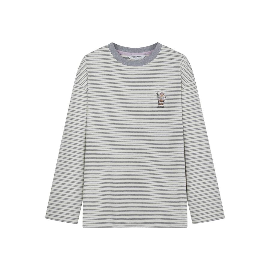 Teenie Weenie T Shirts Women's Crew Neck Moderate Straight Fit