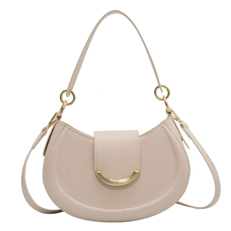 PINK·LAND Pu Shoulder Bag Regular Women's Ecru/Green/Pink/Blue/Black/Khaki