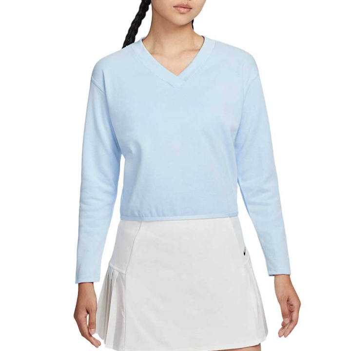 Nike Nike Golf Clothing Women's Sky Blue V Neck Moderate
