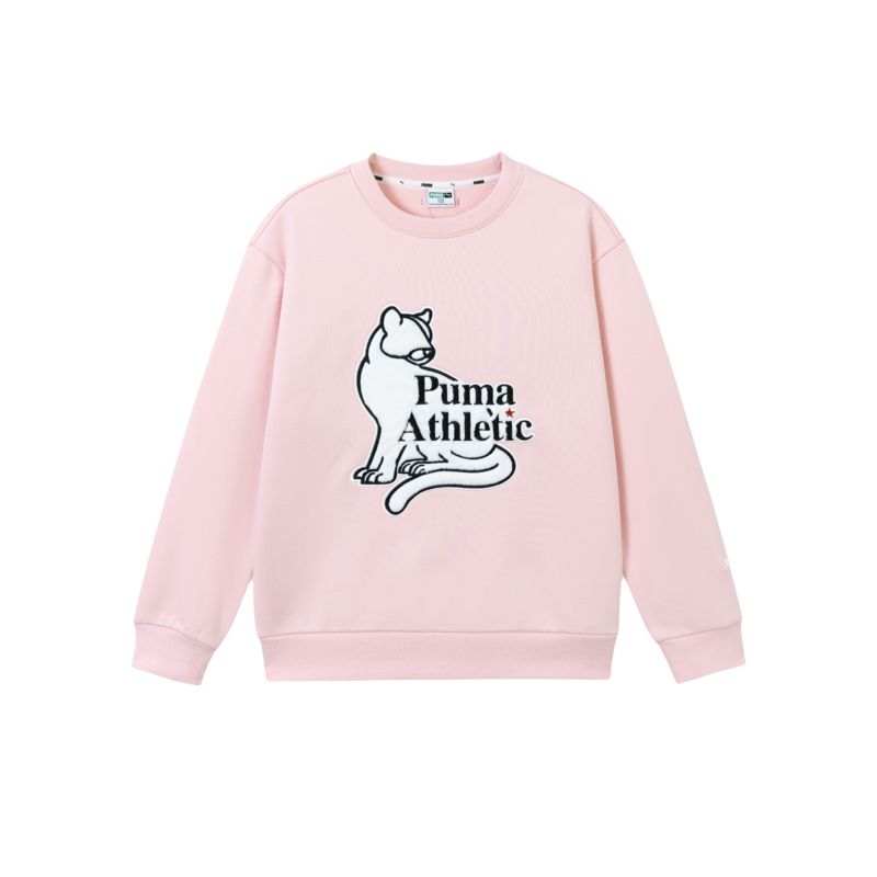 PUMA PUMA Kids Sweatshirts Crew Neck Thickened