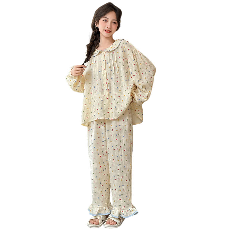 Lanza Lanza Loungewear Set Spring Fall Beige Teenagers