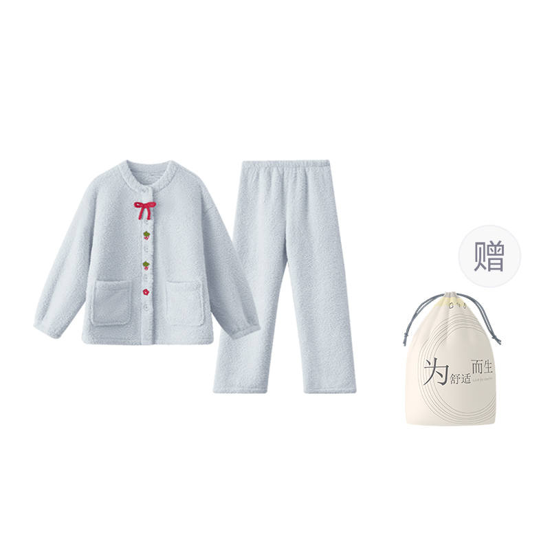 HONGDOUJUJIA Pajama Set Women's Shopping Bag