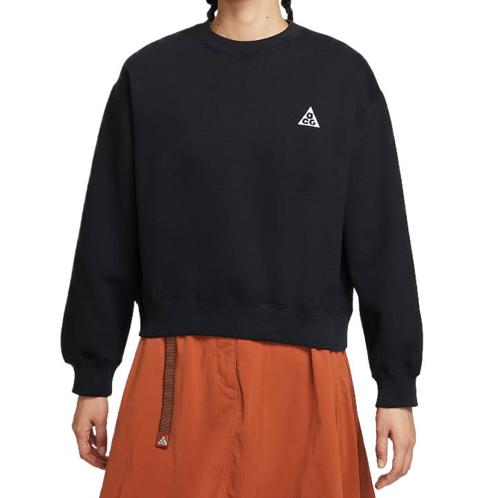 Nike Nike ACG Sweatshirts Women's Black Crew Neck Moderate